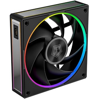  Вентилятор ID-COOLING MF-1230-ARGB-K Trio (3 in 1) 120x120x30мм (PWM, резиновые углы, ARGB, 500-2300об/мин) Box 