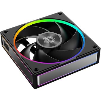  Вентилятор ID-COOLING MF-1230-ARGB-K Trio (3 in 1) 120x120x30мм (PWM, резиновые углы, ARGB, 500-2300об/мин) Box 