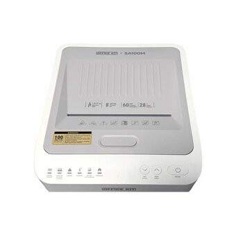  Шредер Office Kit SA100М (OK1912SA100M) белый 