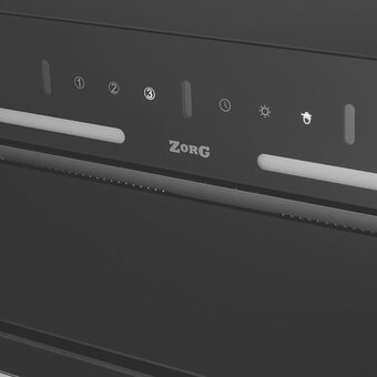  Кухонная вытяжка ZorG Neve 1260 60 S-GC черный 