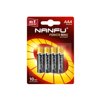  Батарейка Nanfu LR03-4B AAA (4шт) 