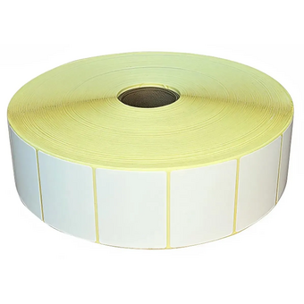  Термоэтикетки Cactus Eco CS-TE58404000 сег.58x40мм самоклей. 4000шт/рул белый 