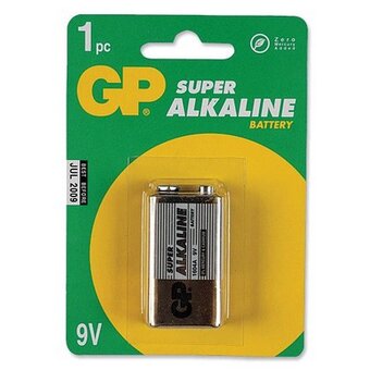  Батарейка GP Supercell 1604S 6F22 9V (1шт) 