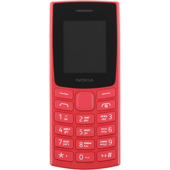  Мобильный телефон NOKIA 106 TA-1564 DS EAC1 (1GF019BPB1C02) Red 