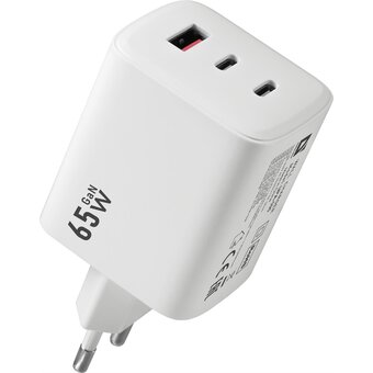  СЗУ DEFENDER UPA-105 (83265) 65W USB A+C+С белый 