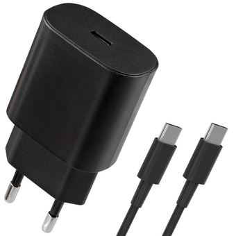  СЗУ DEFENDER UPA-125 (83225) 25W USB C кабель Type-C черный 