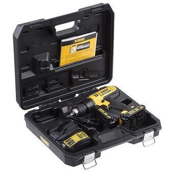  Дрель-шуруповерт DeWALT DCD776S2 с АКБ и ЗУ 