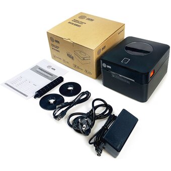  Термопринтер Cactus CS-TP-D410U черный 