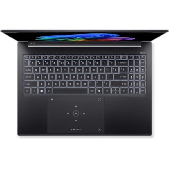  Ноутбук Acer Swift Go 16 SFG16-74-71W0 (NX.JNMCD.003) Intel Core Ultra 7 258V/32Gb/SSD1Tb/16"/OLED/WUXGA+/2048x1280/120Hz/NoOS/Black 