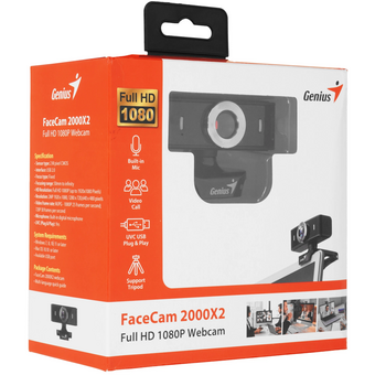  Web камера Genius FaceCam 2000X2 black 