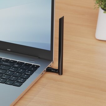  USB-адаптер Mercusys MA14H высокого усиления с поддержкой Wi-Fi 6 AX300 