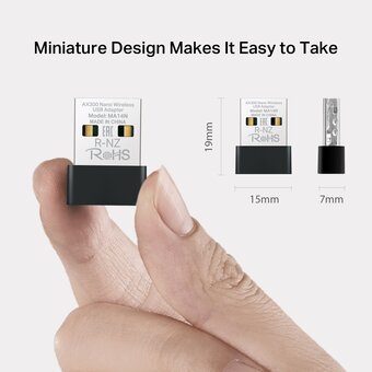  Сверхкомпактный USB-адаптер Mercusys MA14N Wi-Fi AX300 