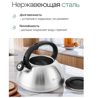  Чайник ZEIDAN Z-4548 3,0л 