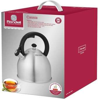  Чайник Rondell Cassia RDS-1886 3.0л стальной 