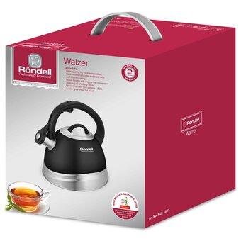  Чайник Rondell Walzer RDS-1827 черный 