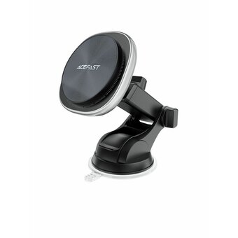  Автодержатель ACEFAST D42 Magnetic Wireless Charging Car Holder For Dashboard Silver 