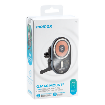  Автодержатель Momax CM20E Q.Mag Mount 3 Grey 