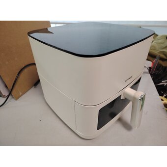  УЦ Аэрогриль Hyundai HYF-9086 сливочный/черный (плохая упаковка, б/у, нет документации, замена датчика температуры) 