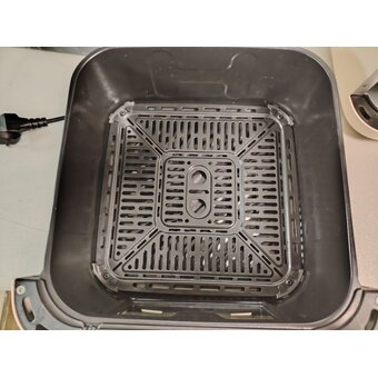  УЦ Аэрогриль Hyundai HYF-9086 сливочный/черный (плохая упаковка, б/у, нет документации, замена датчика температуры) 