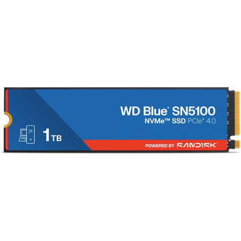  SSD WD Blue SN5100 WDS100T5B0E M.2 2280 1TB NVMe PCIE 4.0 x4 7100/6700 