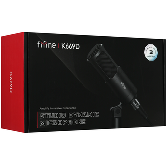  Микрофон Fifine K669D черный 