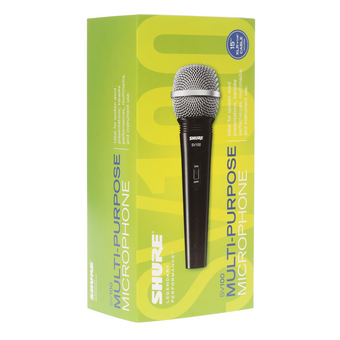  Микрофон SHURE SV100-A черный 
