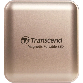  Внешний SSD Transcend ESD420C (TS2TESD420G), 1TB, USB 20Gbps, Type C, Magsafe, Золото 