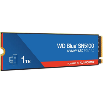  SSD WD Blue SN5100 WDS100T5B0E M.2 2280 1TB NVMe PCIE 4.0 x4 7100/6700 