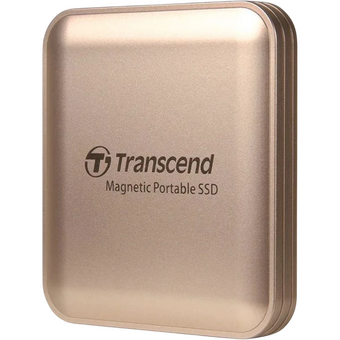  Внешний SSD Transcend ESD420C (TS2TESD420G), 1TB, USB 20Gbps, Type C, Magsafe, Золото 