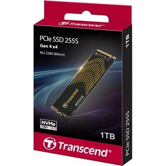  SSD Transcend MTE255S (TS1TMTE255S), M.2 2280 (80 мм) NVMe 1.4 PCIe Gen4 x4, 3D NAND, DRAM-less, 1 TБ 
