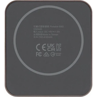  Внешний SSD Transcend ESD420C (TS1TESD420C), 1TB, USB 20Gbps, Type C, Magsafe, Серый 