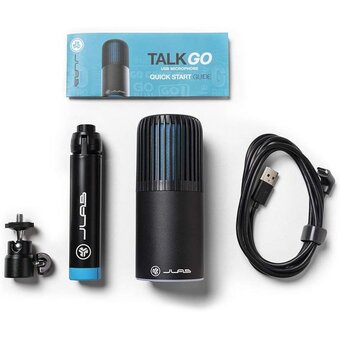  Проводной микрофон Jlab Talk Go Microphone Black (IEUMTALKGORBLK4) 