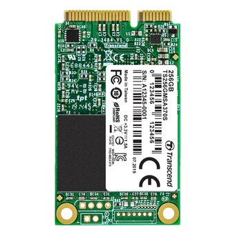  SSD Transcend MSA370S (TS256GMSA370S) 256 Гб, mSATA SATA III MLC, темп. режим от 0С до +70С 