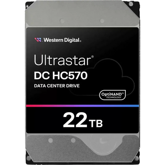  HDD WD Ultrastar DC HC570 (0F48159/WUH722222ALE604) 22TB 512E (7200rpm) 512Mb 3.5" 