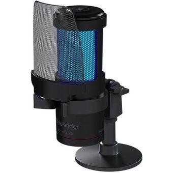  Микрофон DEFENDER Impulse GMC 400 (64240) USB, RGB, провод 2м 