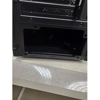  УЦ Корпус XASTRA A304 4ARGB Black (A304-4FC12A) ATX/Mesh/half-size TG/4x120mm ARGB FC fans (плохая упаковка, вмятина возле установки БП) 