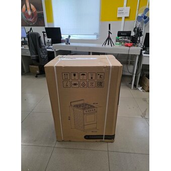  УЦ Кухонная плита Midea MFG-1W (плохая упаковка, небольшие вмятины по корпусу) 