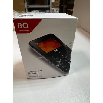  УЦ Телефон BQ 1866 Trust Black (Плохая упаковка, б/у, нет документов) 