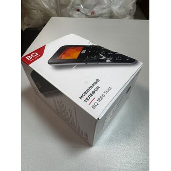  УЦ Телефон BQ 1866 Trust Black (Плохая упаковка, б/у, нет документов) 