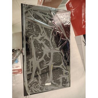  УЦ Телевизор TOPOMAX TM32FHSBK черный (плохая упаковка, пошарпана заводская пленка, полоса слева) 