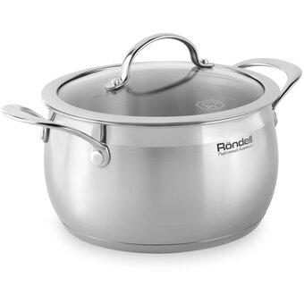  Кастрюля Rondell Admiring RDS-725 3.8л d-20см стальной 
