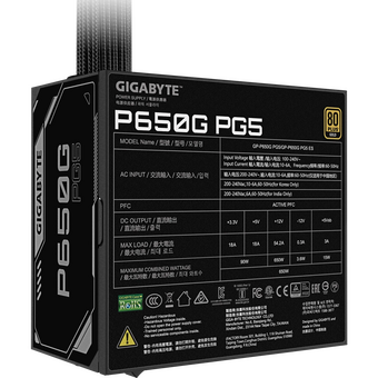  Блок питания GIGABYTE GP-P650G PG5, ATX 650W 