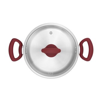  Кастрюля Rondell Heidi RDS-1114 4.8л d-24см стальной 