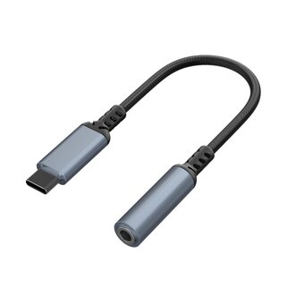  Переходник DEFENDER JACK03-01 Pro (87303) 3.5 jack (F)-Type-C(M) c ЦАП 