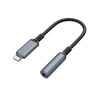  Переходник DEFENDER JACK03-02 Pro (87305) 3.5 jack(F)-Lightning(M) c ЦАП 