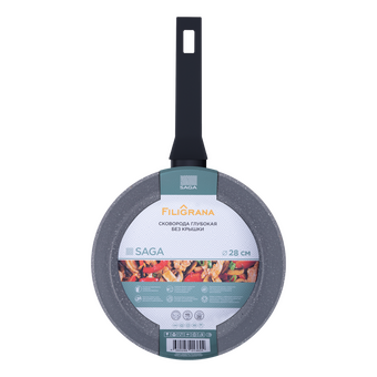  Сковорода глубокая FILIGRANA Saga FG28SGA01DF 