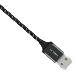  Кабель Momax Zero DTA11D USB-A/USB-C 1м Space Gray 