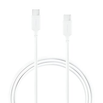  Кабель Momax Zero DC16W USB-C/USB-C 1м White 