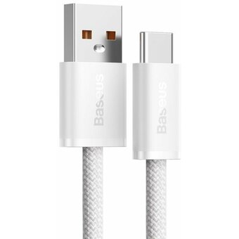  Кабель Baseus CALD000602 Dynamic Series Fast Charging Data Cable USB to Type-C 100W 1m White 