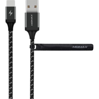  Кабель Momax Zero DTA11D USB-A/USB-C 1м Space Gray 